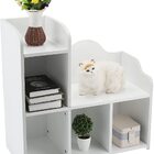 Organizador Infantil Com Assento Samira 100% Mdf (crianças)