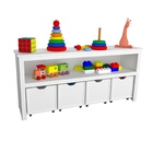 Organizador Infantil Com Baús Amy 100% Mdf