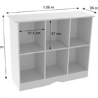 Organizador Infantil Conde 100% Mdf (brinquedos Crianças)