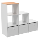 Organizador Infantil De Nichos Colméia E Baús Bart 100% Mdf