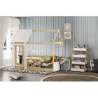 Organizador Infantil Montessoriano Single - Natural/branco -