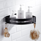 Organizador Kit 4 Prateleiras Com Gancho Canto Parede Multius