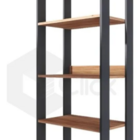 Organizador Livros Vintage Moderno Multiuso Estante Estilo In