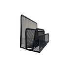 Organizador Metal Telado Preto Para Escritório  Dec197