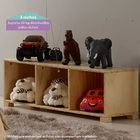 Organizador Montessoriano Castelo 3 Nichos De Madeira - Casat