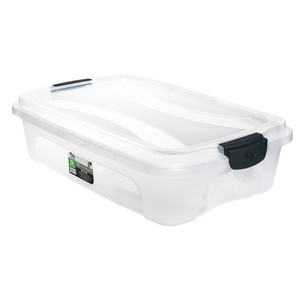 Organizador Multiuso 20 Litros Com Tampa E Trava Para Casa