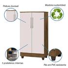 Organizador Multiuso 2 Portas Smart Jequitibá Off White J&a