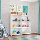Organizador Multiuso Infantil 6 Nichos Branco Marrocos