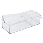 Organizador Para Maquiagem Com Tampa E Divisória Arthi