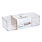 Organizador Para Maquiagem Com Tampa E Divisória Arthi