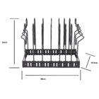 Organizador para panelas com tampas Delinia