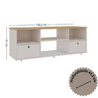 Organizador Para Quarto Infantil Com 2 Gavetas Montagem Simpl