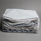 Organizador para Roupas de Cama G Branco Praticità