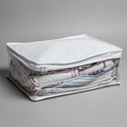 Organizador para Roupas de Cama M Branco Praticità