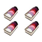 Organizador Para Sutiã Bojo Com 6 Colméias - 4 Unidades