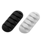 Organizador Plástico Branco e Preto 1x3x6,5cm Western