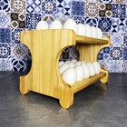 Organizador Porta Ovos Em Madeira Comporta 30 Unidades - Circ