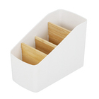 Organizador Vertical Multiuso Com Divisórias De Bambu - Oikos