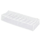 Organizadores de Gaveta P PVC Transparente 8x15x43cm Praticitá