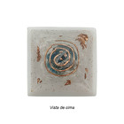 Orgonite Pirâmide 4cm Apatita Azul Elevação Vibracional