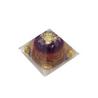 Orgonite Pirâmide De Ouro De Saint Germain - Transmutação