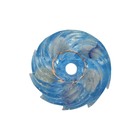 Orgonite Turbilhão Azul Com Quartzo Azul - Amigos E Saúde