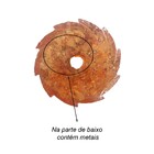 Orgonite Turbilhão Laranja Com Pedra Do Sol - Sucesso