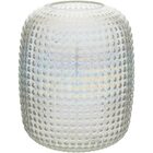 Origan Vaso Decorativo Enfeite 19x16x16cm Vidro Furta-cor Lus