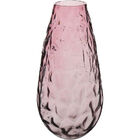 Orium Vaso Decorativo Enfeite 36x18x18cm Vidro Rosa