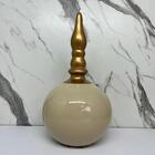 Ornamento Decorativo De Cerâmica Clássico Luxo Na Cor Cobre