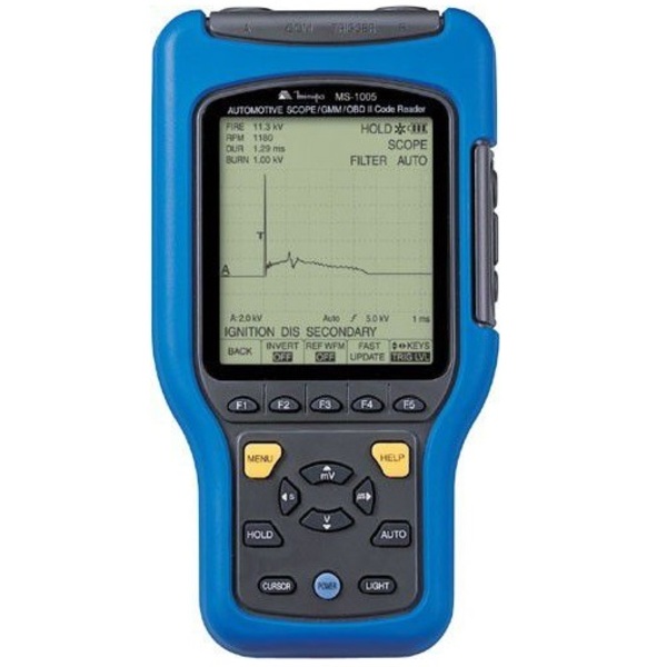 Osciloscópio E Multímetro Gráfico Automotivo Minipa Ms-1005
