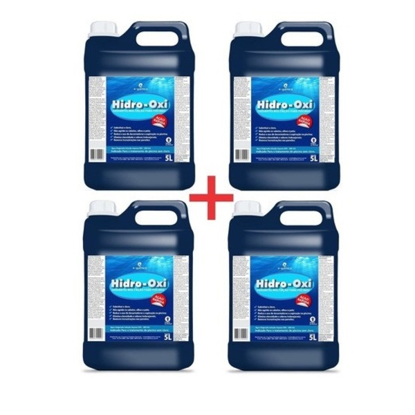 Oxidante Multiação Hidro-oxi Para Piscinas Sem Cloro 20 Ltts