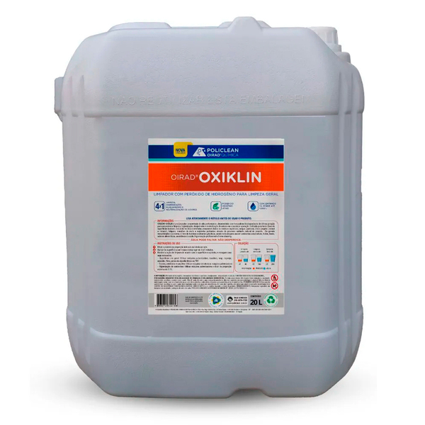 Oxiklin - Limpador Com Peróxido De Hidrogênio 20 L Bombona