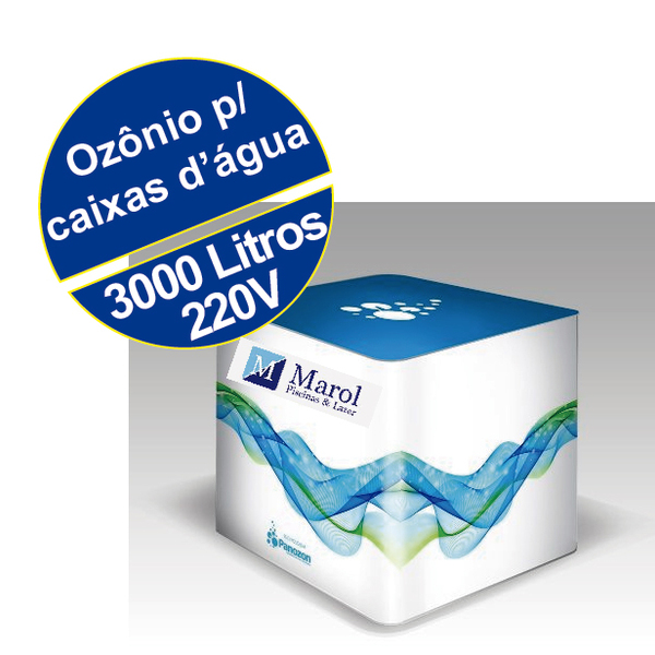 Ozônio Para Caixas D'água Até 3.000 Litros Aquapura 220v - Pa