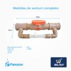 Ozonizador P+300 Condomínio Piscinas 300.000l 220v Panozon