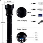 P90 Lanterna Tática Forte Potente Zoom Usb Sitio Fazenda