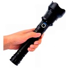 P90 Lanterna Tática Forte Potente Zoom Usb Sitio Fazenda