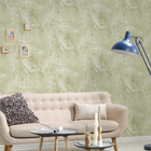 P PAREDE 0,53 X 10M TNT FOLHAS VERDE