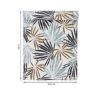 Papel de Parede Folhagem Cobre Az Rash 10M