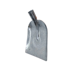 Pá Concha Quadrada Galvanizada Sem Cabo - Volpato