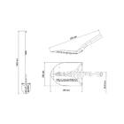 Pa De Bico Metalica 470 20 Com Cabo De Madeira De 120 Cm Tram