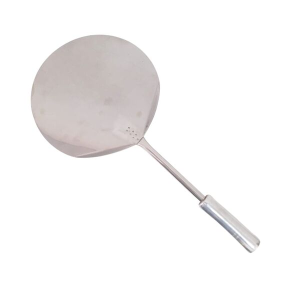 Pá De Pizza Inox 35cm Cabo Curto Para Forno A Lenha Pizzaria