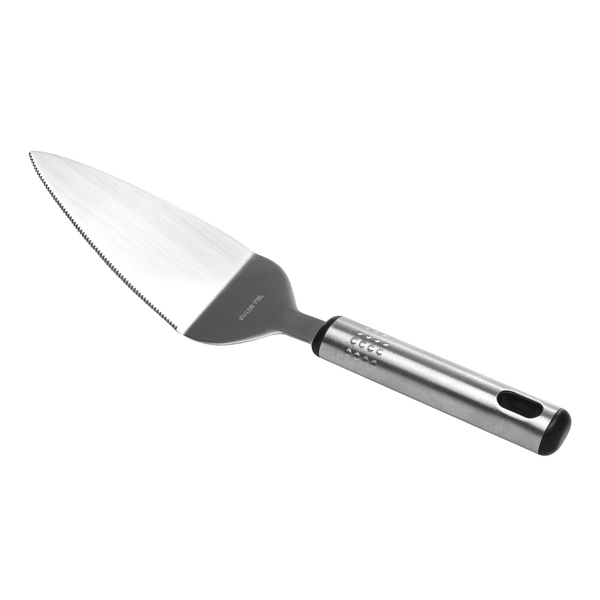 Pá Espátula Para Cortar Bolo Pudim Pizza Torta Em Inox 25cm
