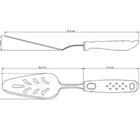 Pa Para Bolo Utilita Branco Lamina De Aco Inox E Cabo De Poli