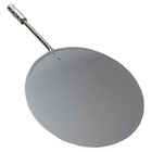 Pá Para Pizza 36cm Aço Inox Fogão Forno Lenha Cabo Curto