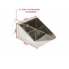 Pá Pizza Inox 35cm, Pedra Refratária 35cm, Pá De Cinza Forno