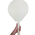 Pá Pizza Madeira 40cm Profissional Cabo Curto Forno Lenha