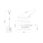 Pa Quadrada c Cabo Mad FSC 71cm