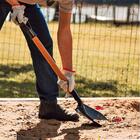 Pá Quadrada Construção Aço Carbono Cabo Polietileno N03 97cm