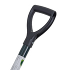 Pá Quadrada de Aço Cabo de Metal 120cm Geolia